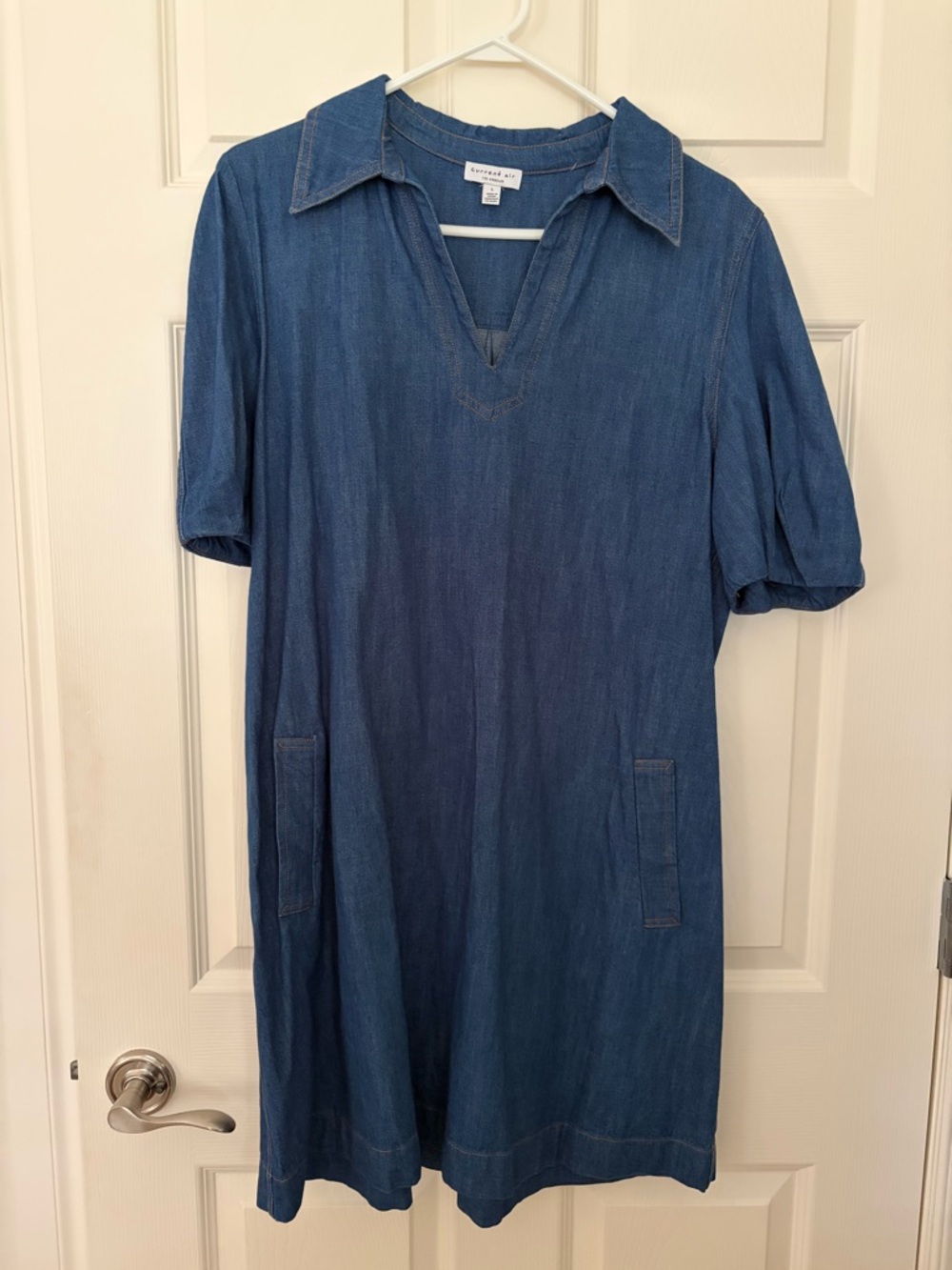 Current Air Blue Denim Mini Dress